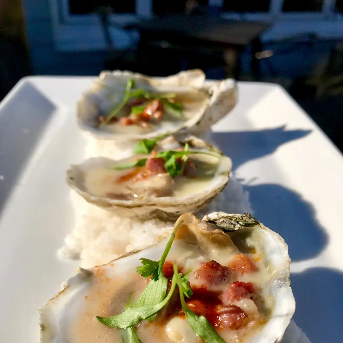 Oysters on Half Shell