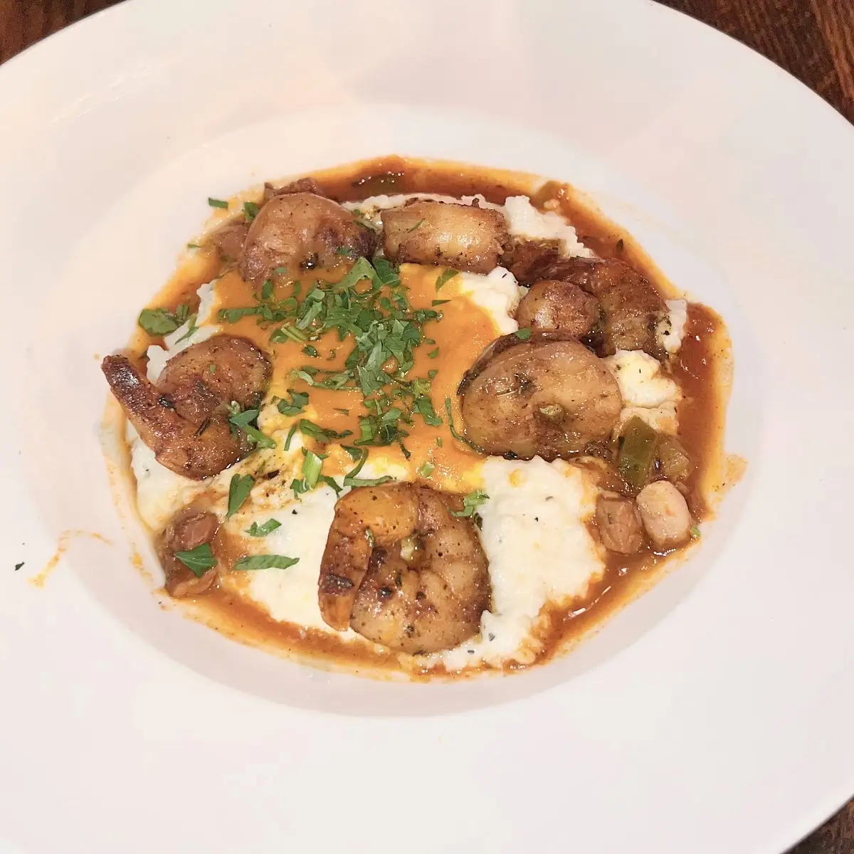Spiced Shrimp & Grits