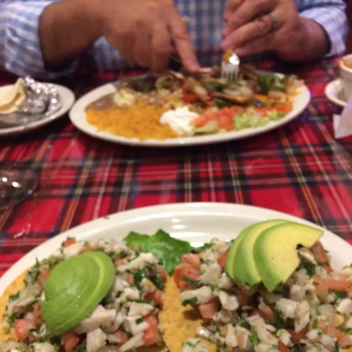 Ceviche Tostada