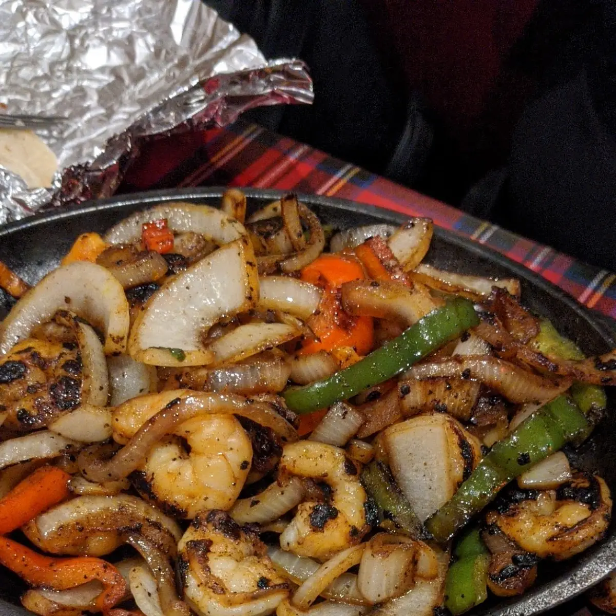 Shrimp Fajitas