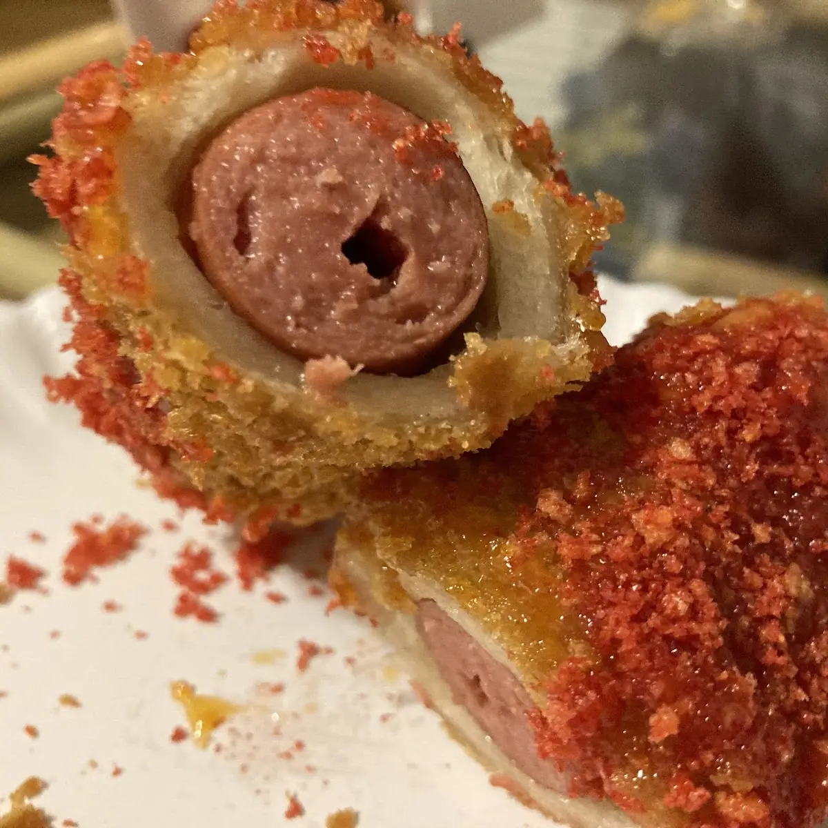 Hot Cheetoz Corn Dog