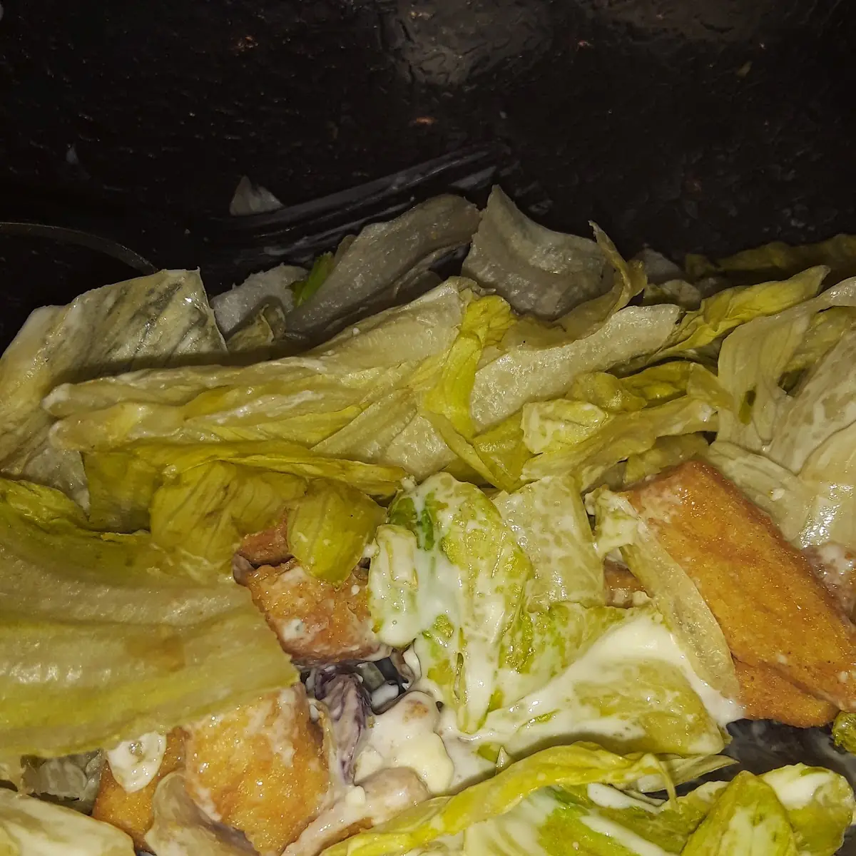 Tossed Green Salad Dressing Was Okay