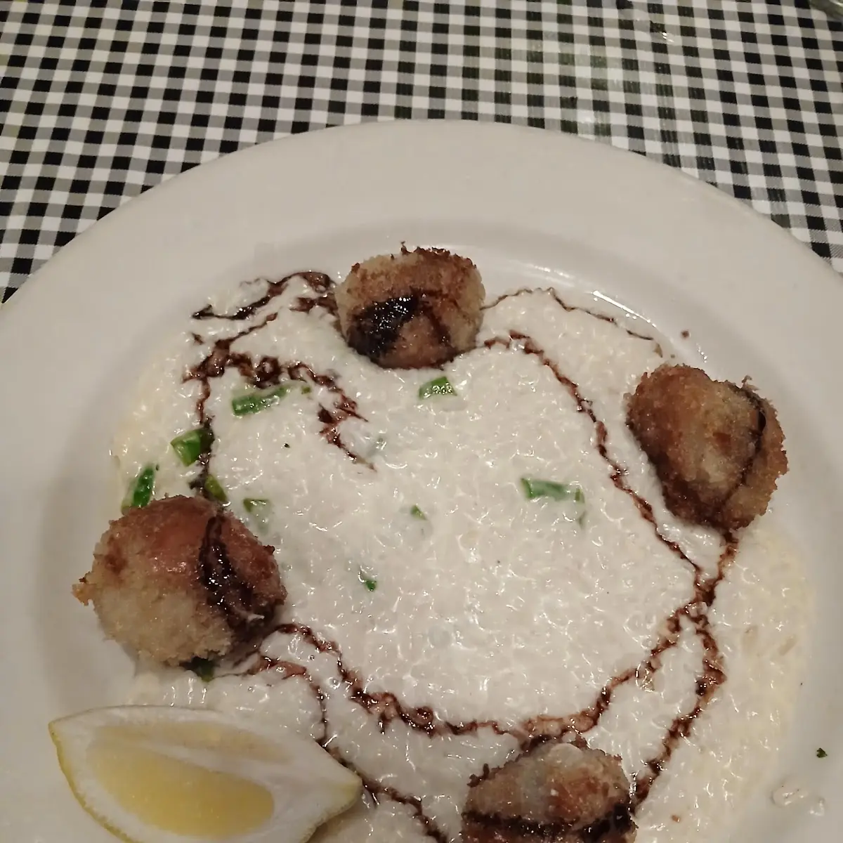 Grilled Shrimp & Scallop Risotto