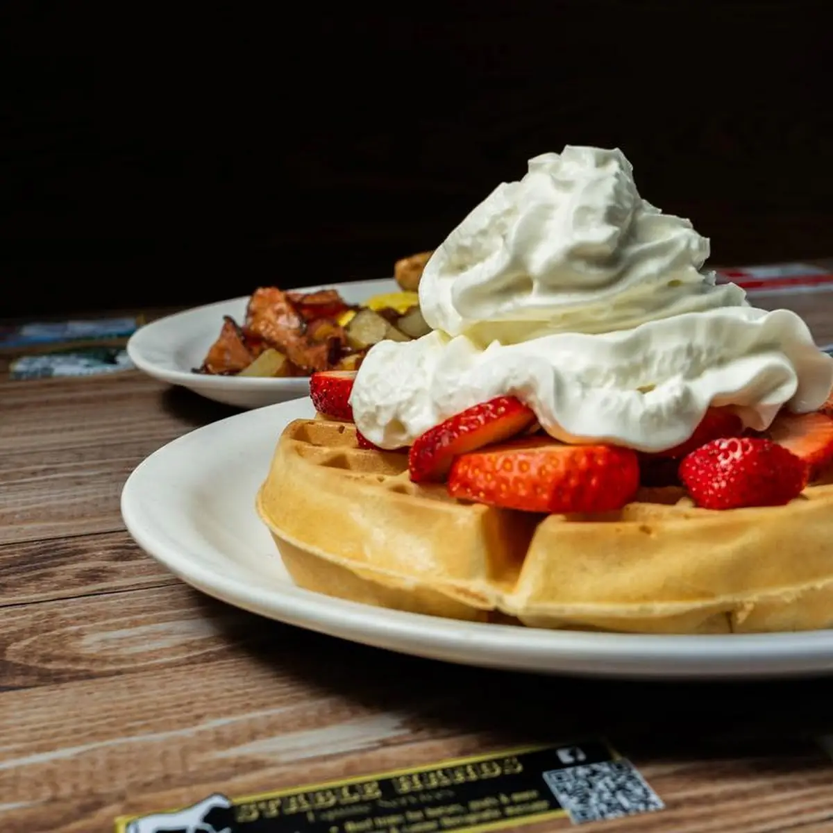 Fruited Belgian Waffle