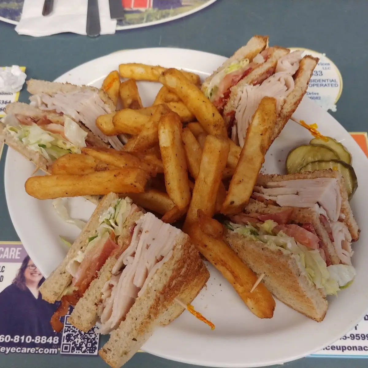 Turkey Club Sandwich