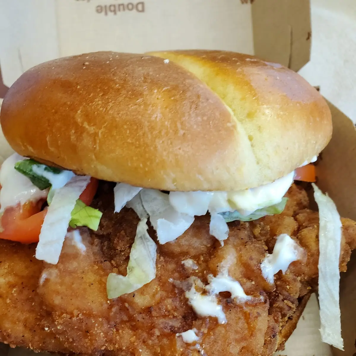 Deluxe Crispy Chicken Sandwich