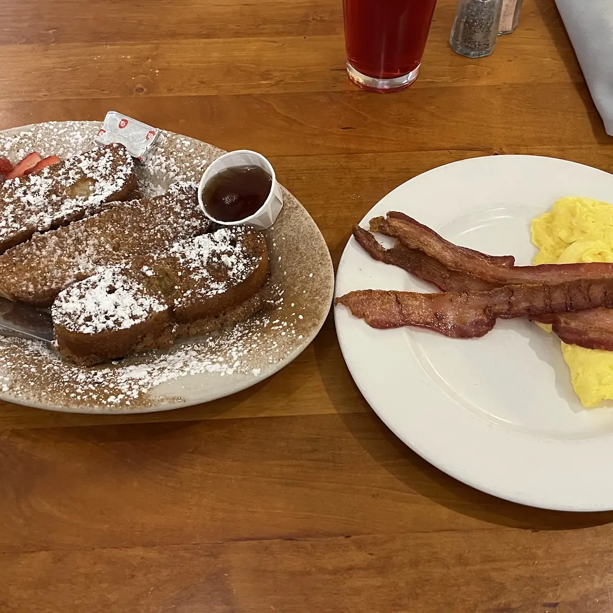 Ciabatta French Toast Breakfast