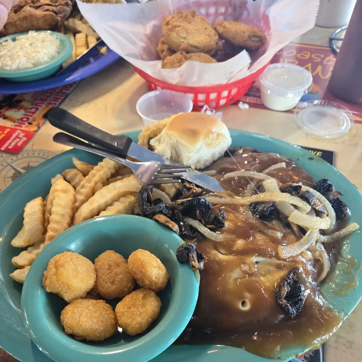 Loaded Hamburger Steak