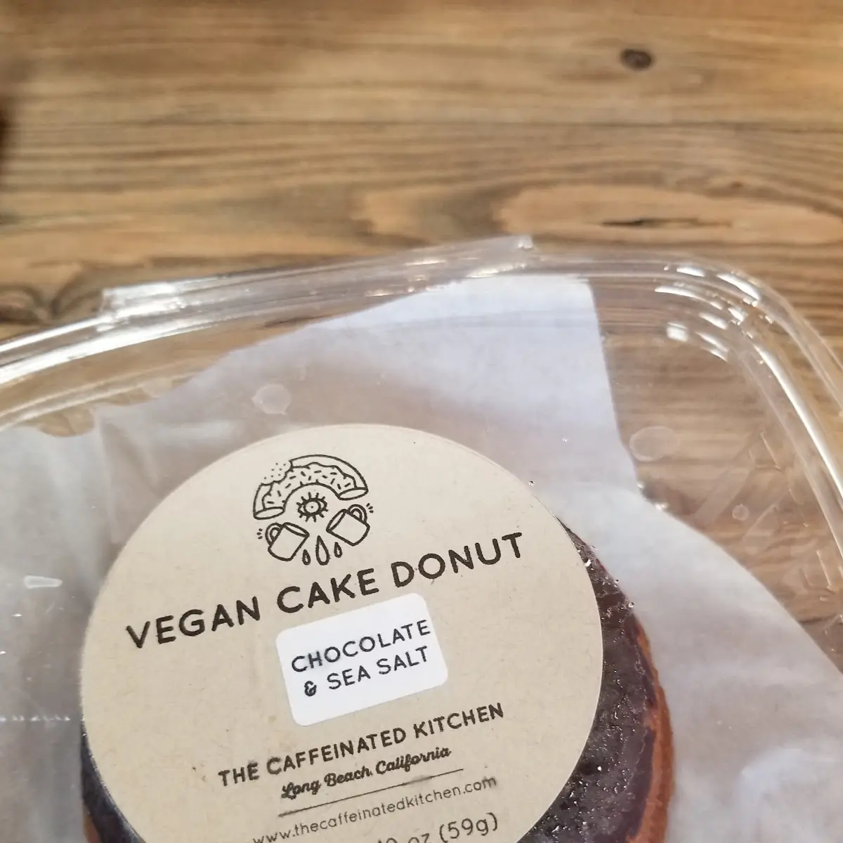 Vegan Salted Chocolate Donuts