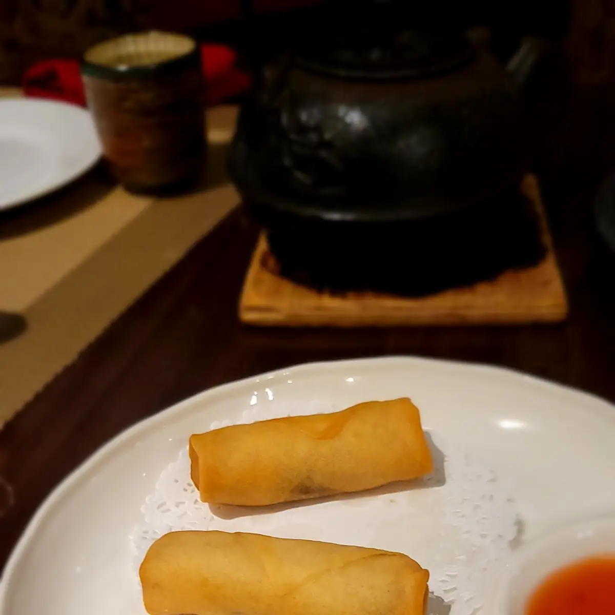 Mini Thai Spring Rolls 4pcs