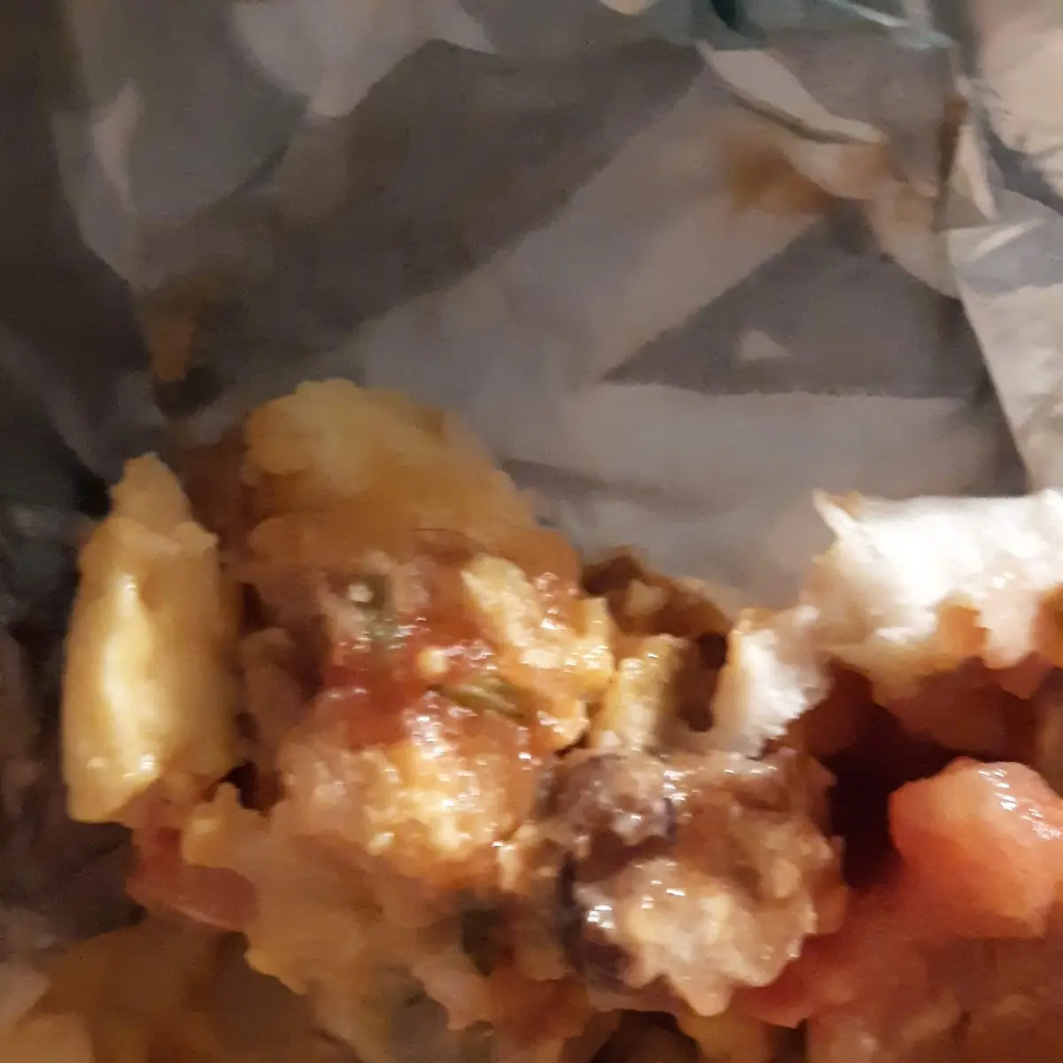 Breakfast Burrito with Hair