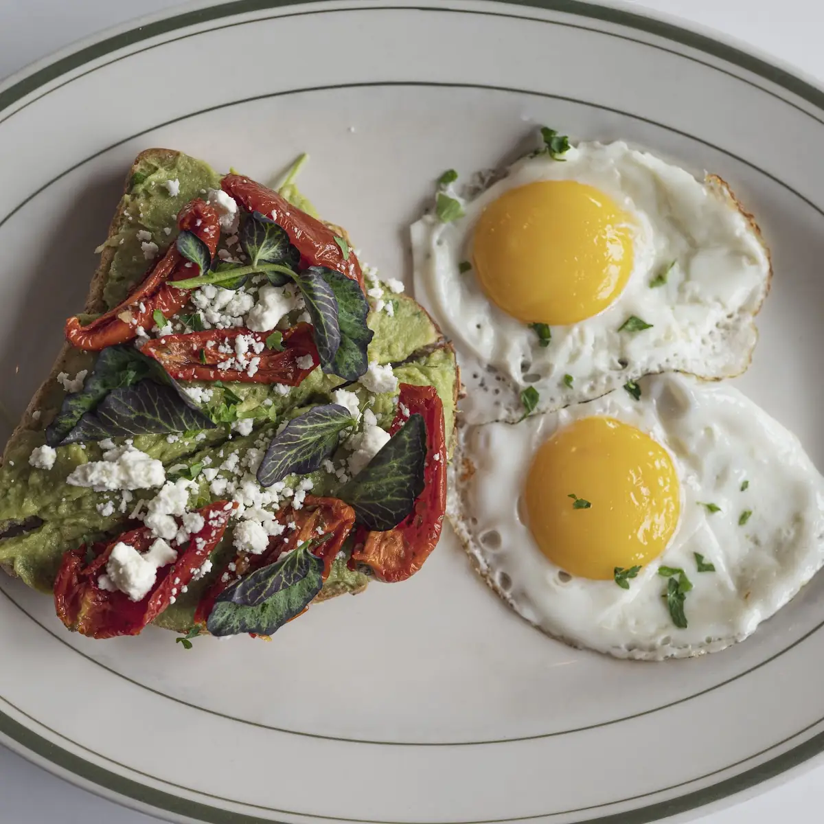 Avocado Toast & Sunny Eggs