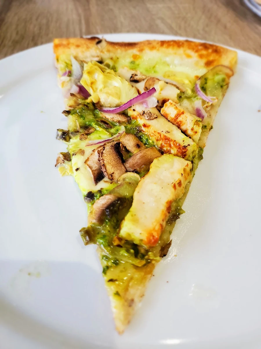 Pesto Chicken Pizza