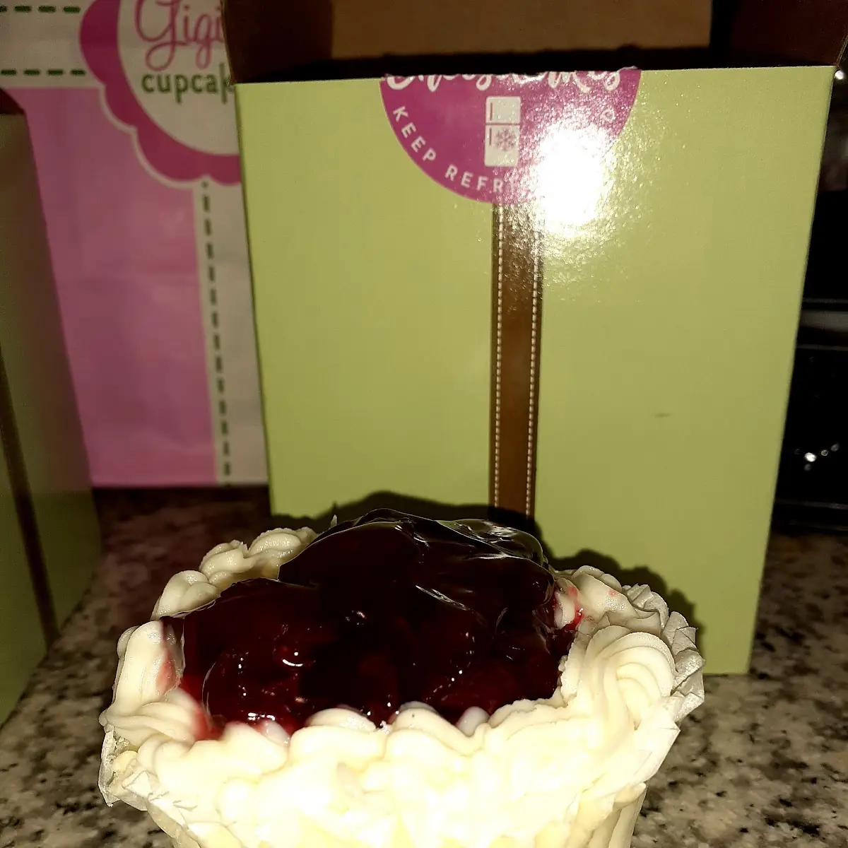 Scarlett's Red Velvet Cupcake