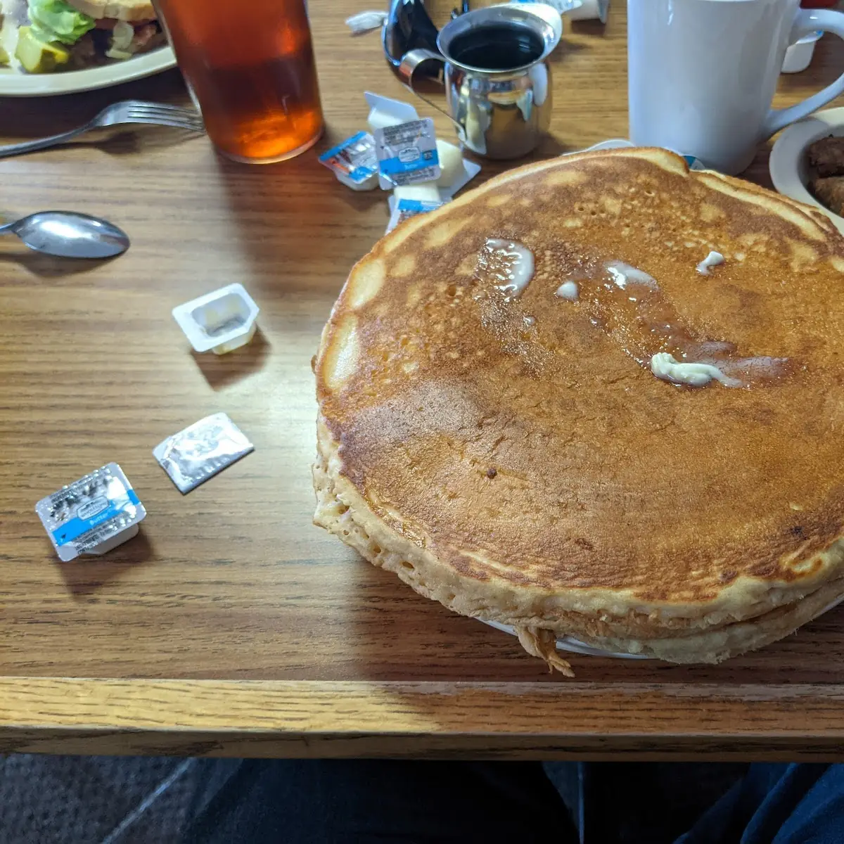 Plate Size Pancakes