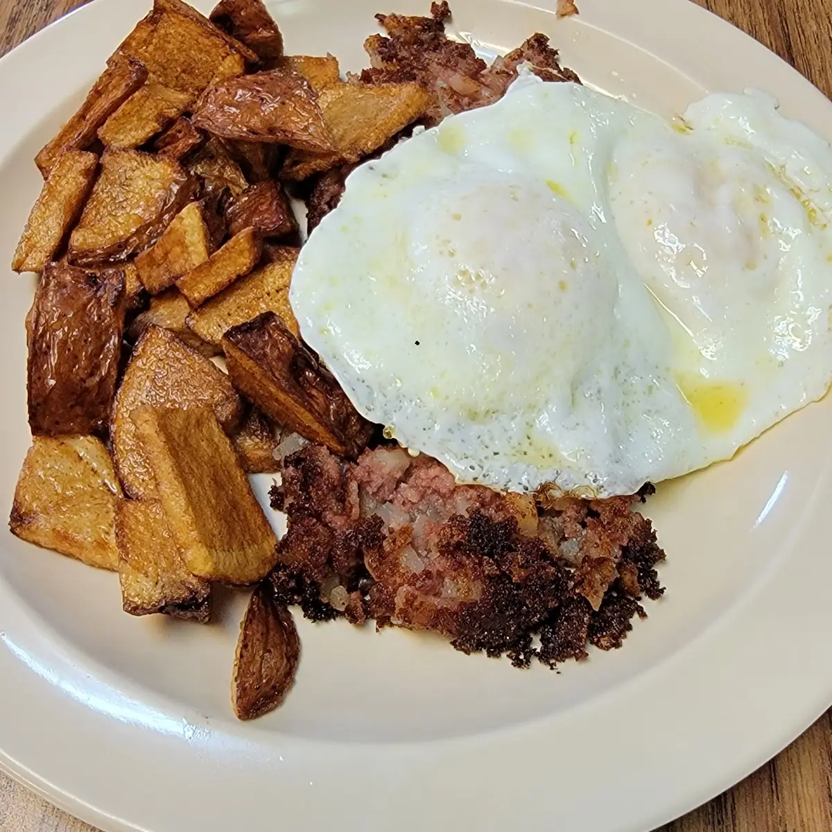 Shank Ham or Corn Beef Hash