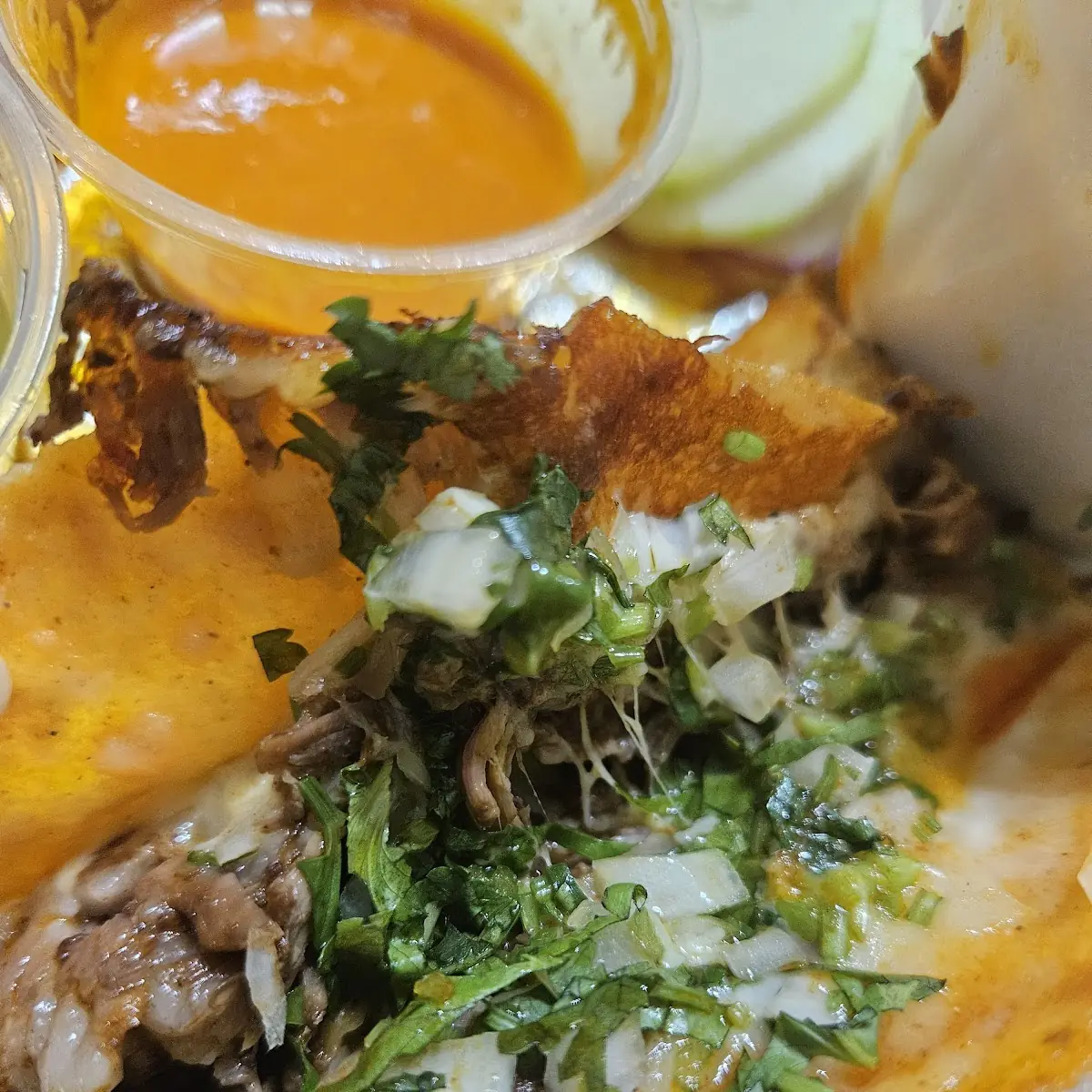 Queso Birria Tacos with Consommé