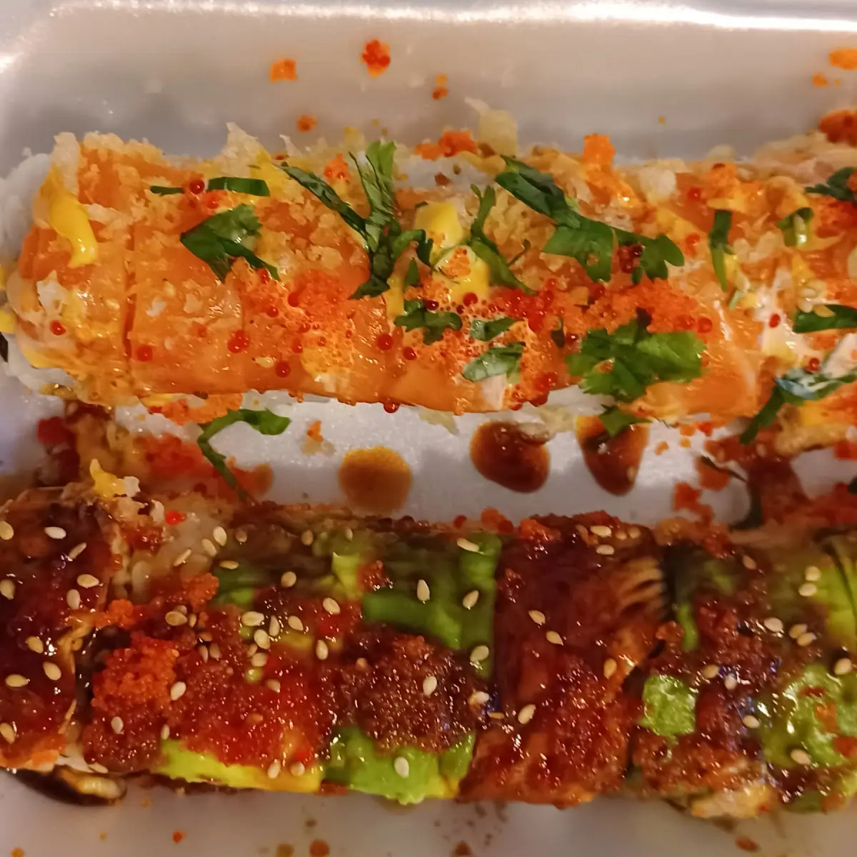 The Dragon Roll and Dolores Roll