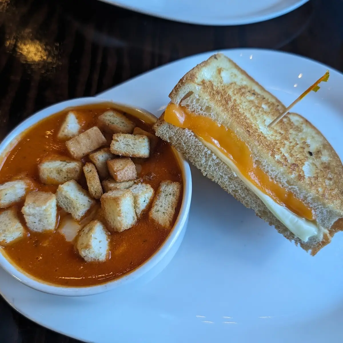 Grilled Cheese with Tomato Soup