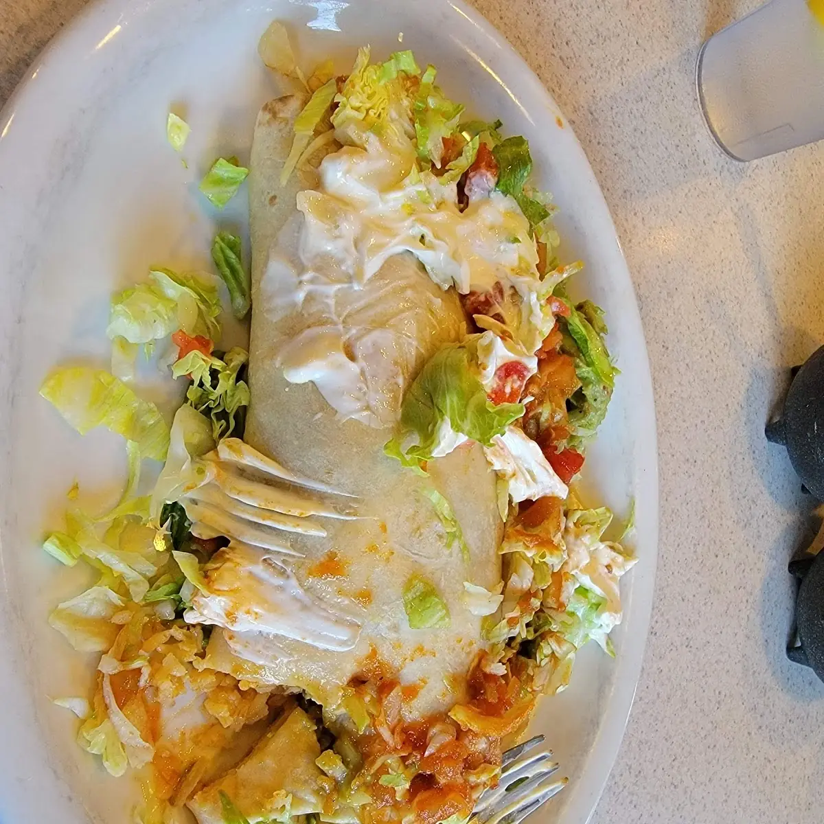 Burrito with Carne Asada