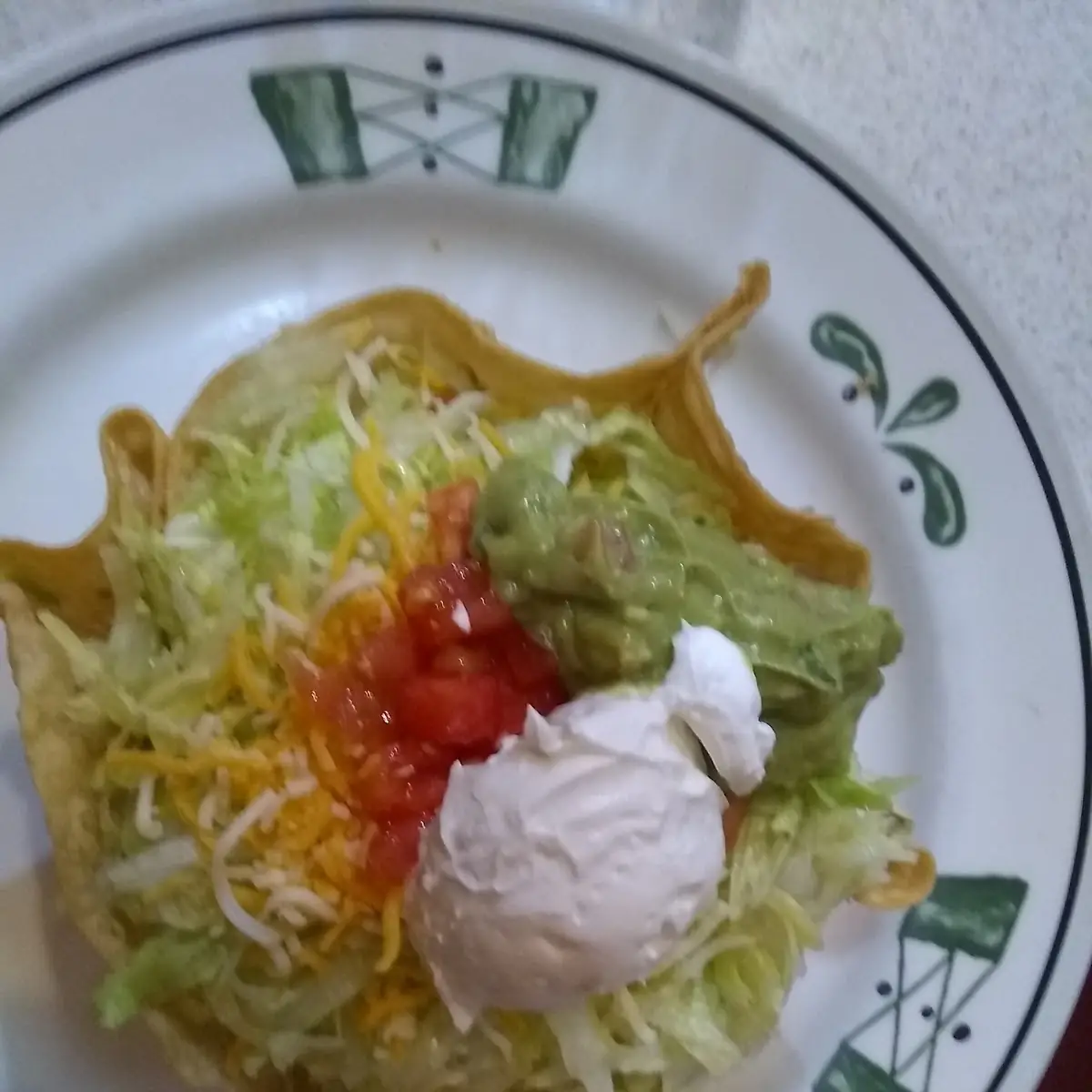 Deluxe Chicken Taco Salad
