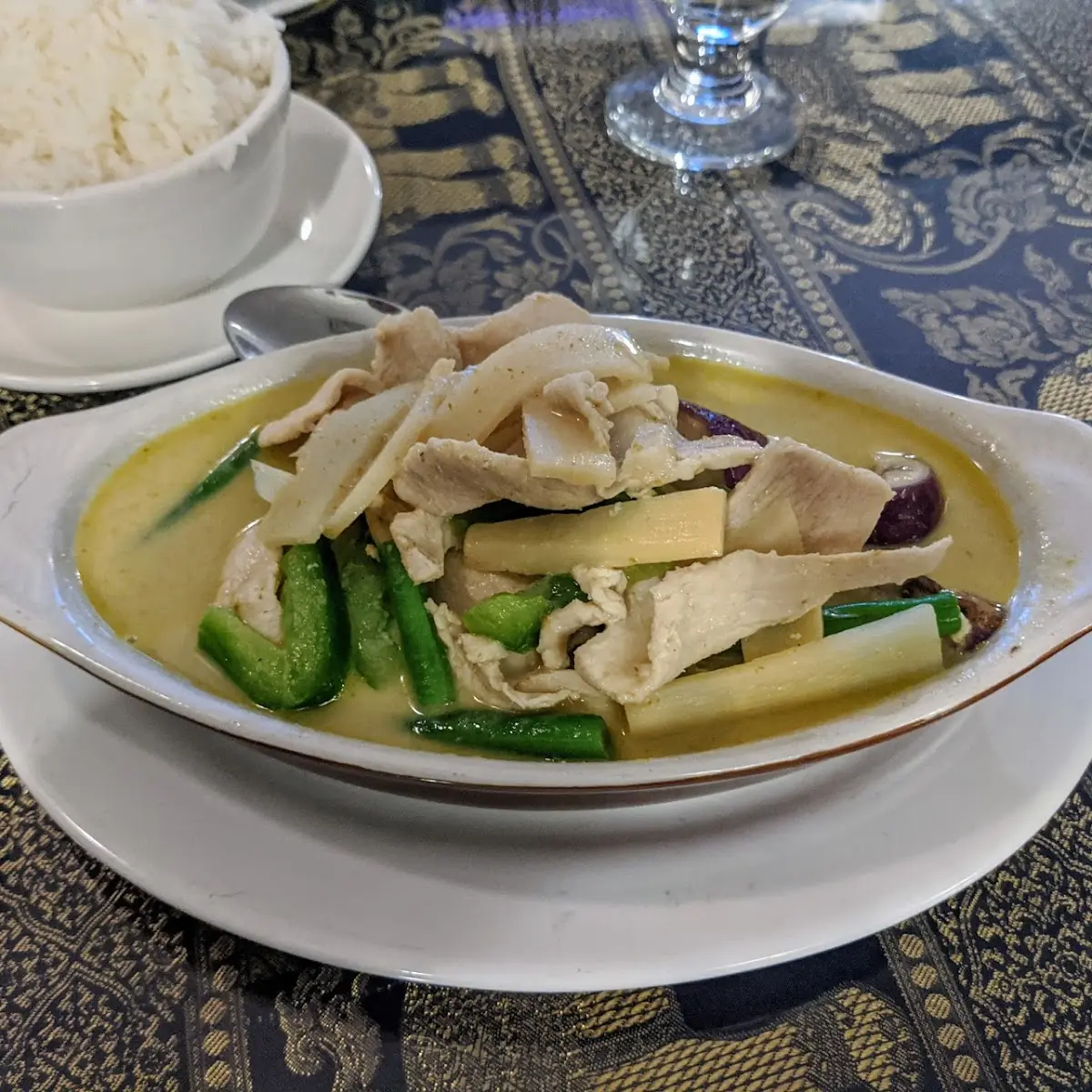 Green Curry with Chicken