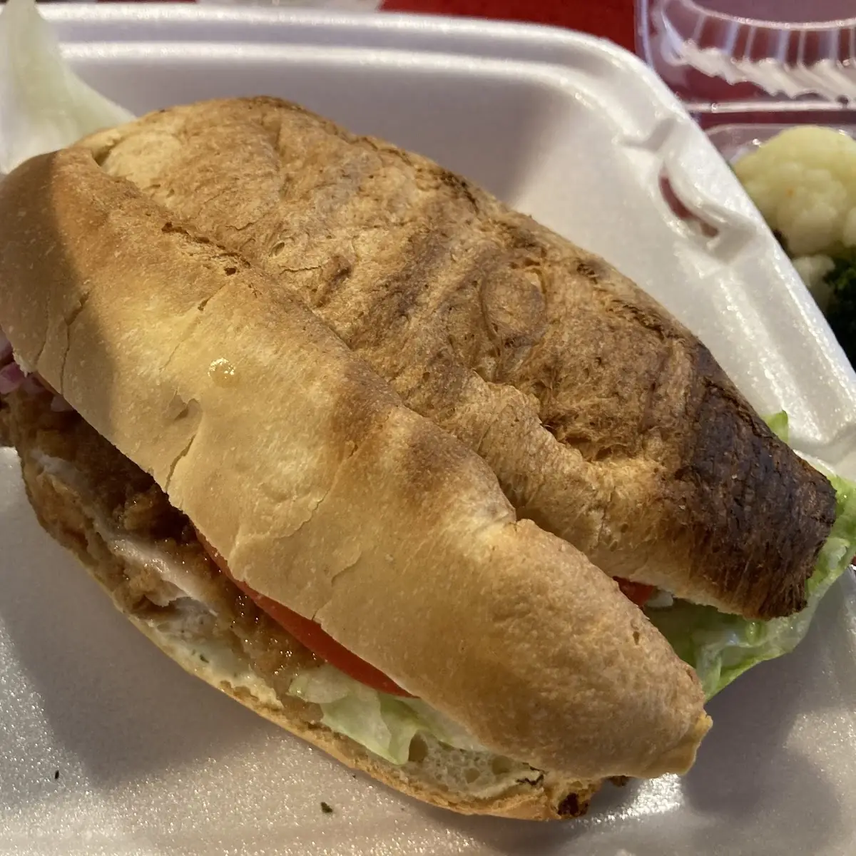Breaded Fish Torta