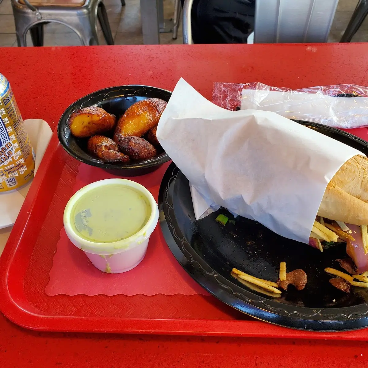 Sandwich De Lomo Saltado