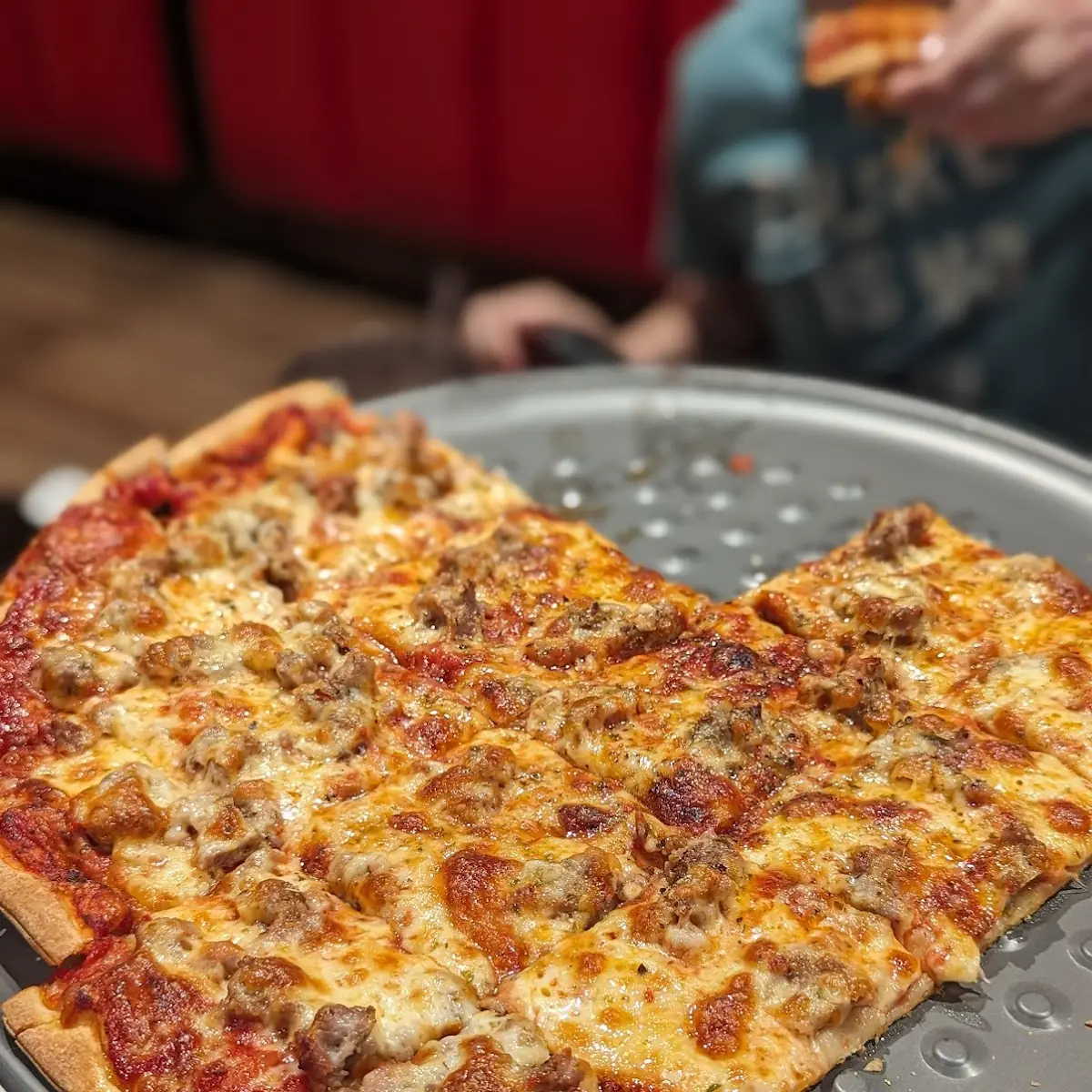 Sausage Thin Crust