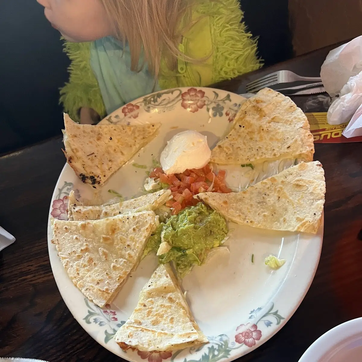 Cheese Quesadilla Appetizer
