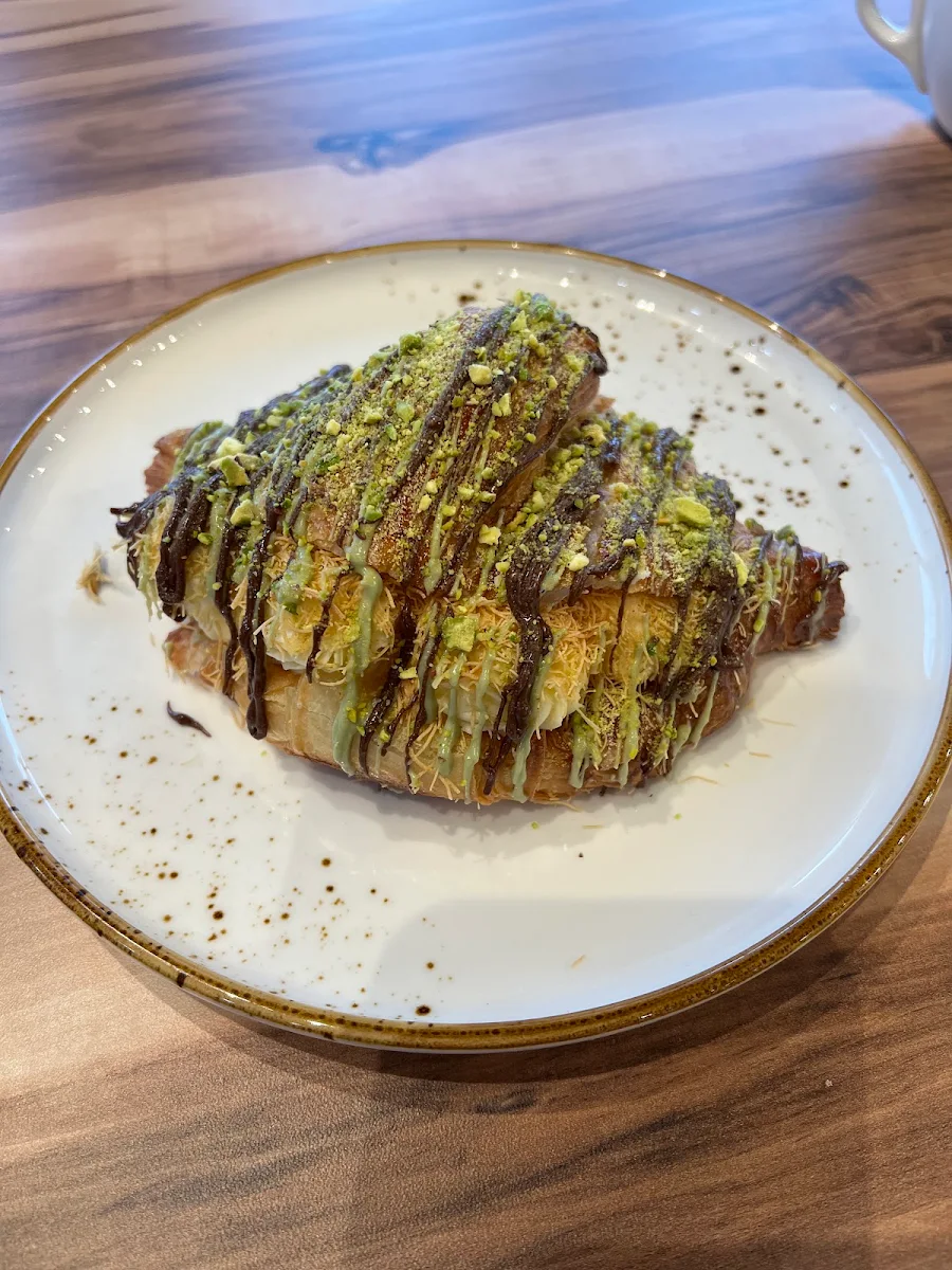 Chocolate Pistachio Croissant