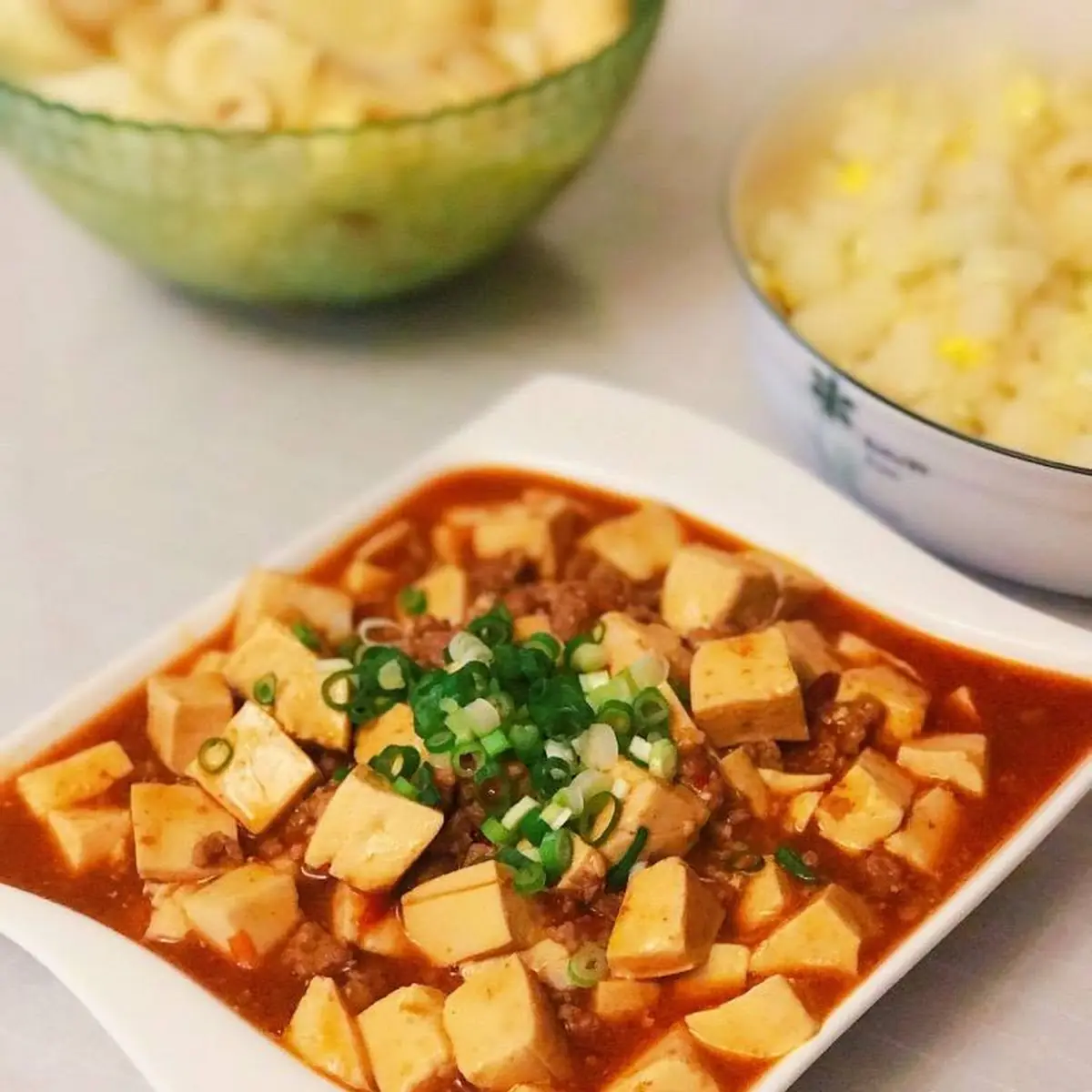 Bean Curd Szechuan Style