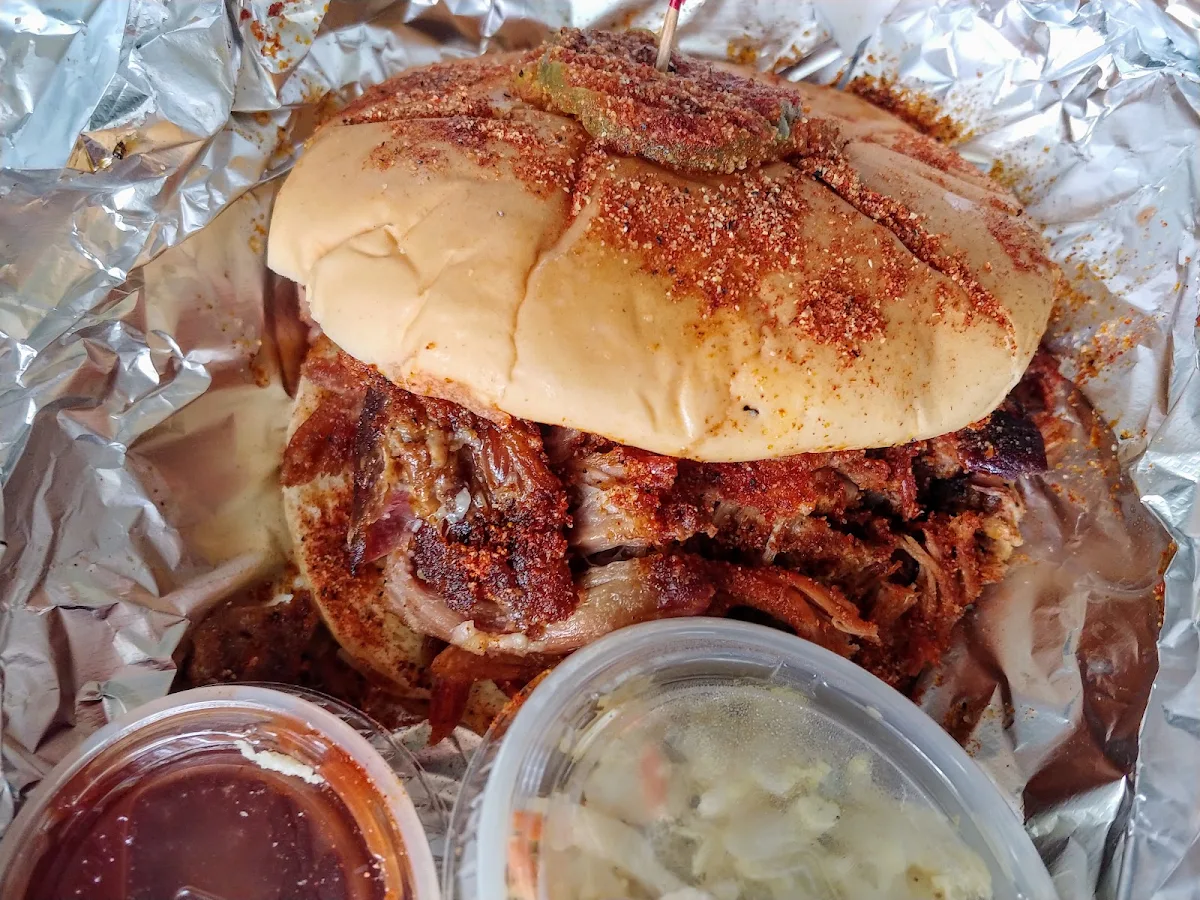 Pork Sandwich Combo Lunch
