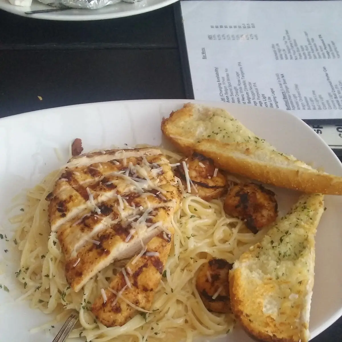 Blackened Chicken Alfredo