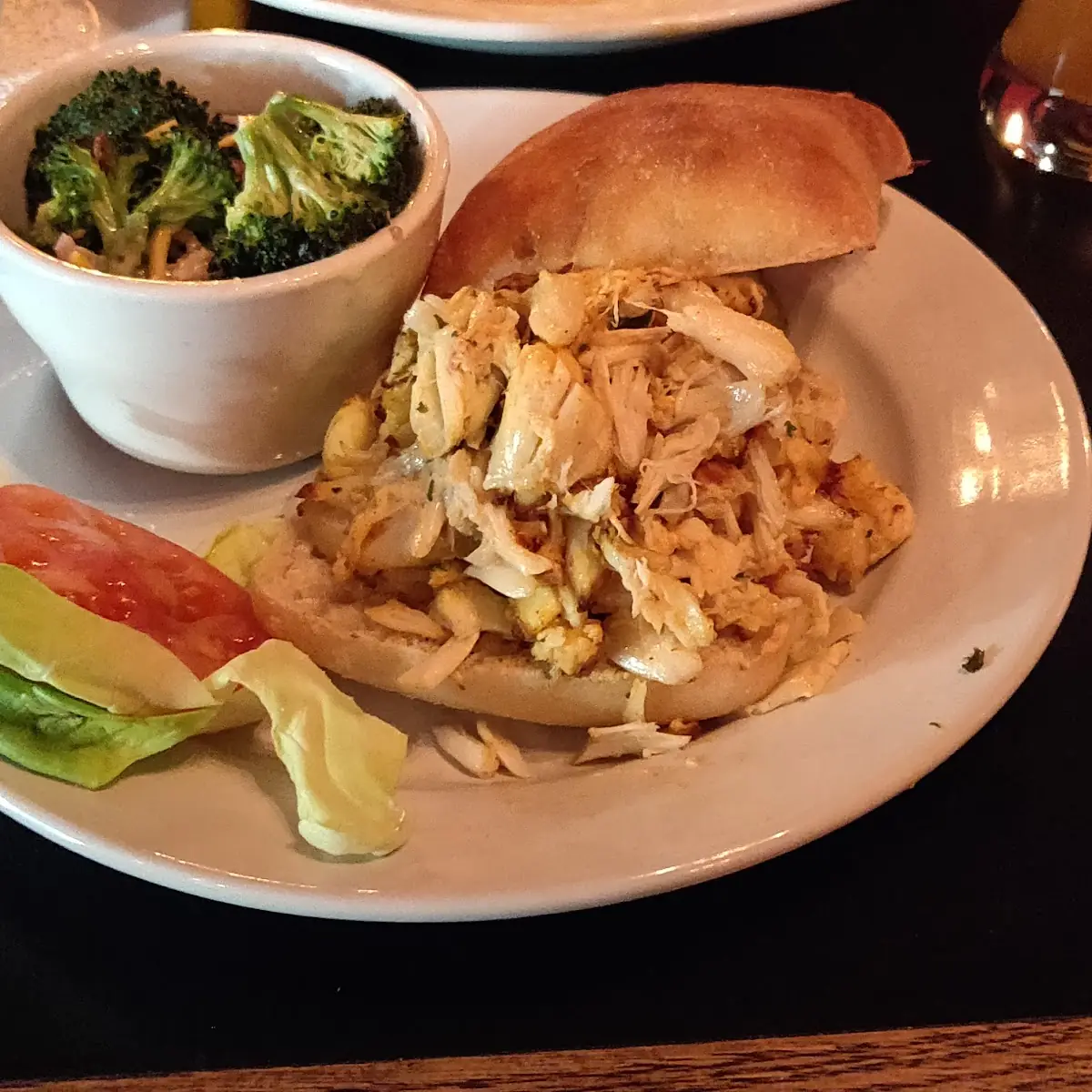 Crab Cake Sandwich