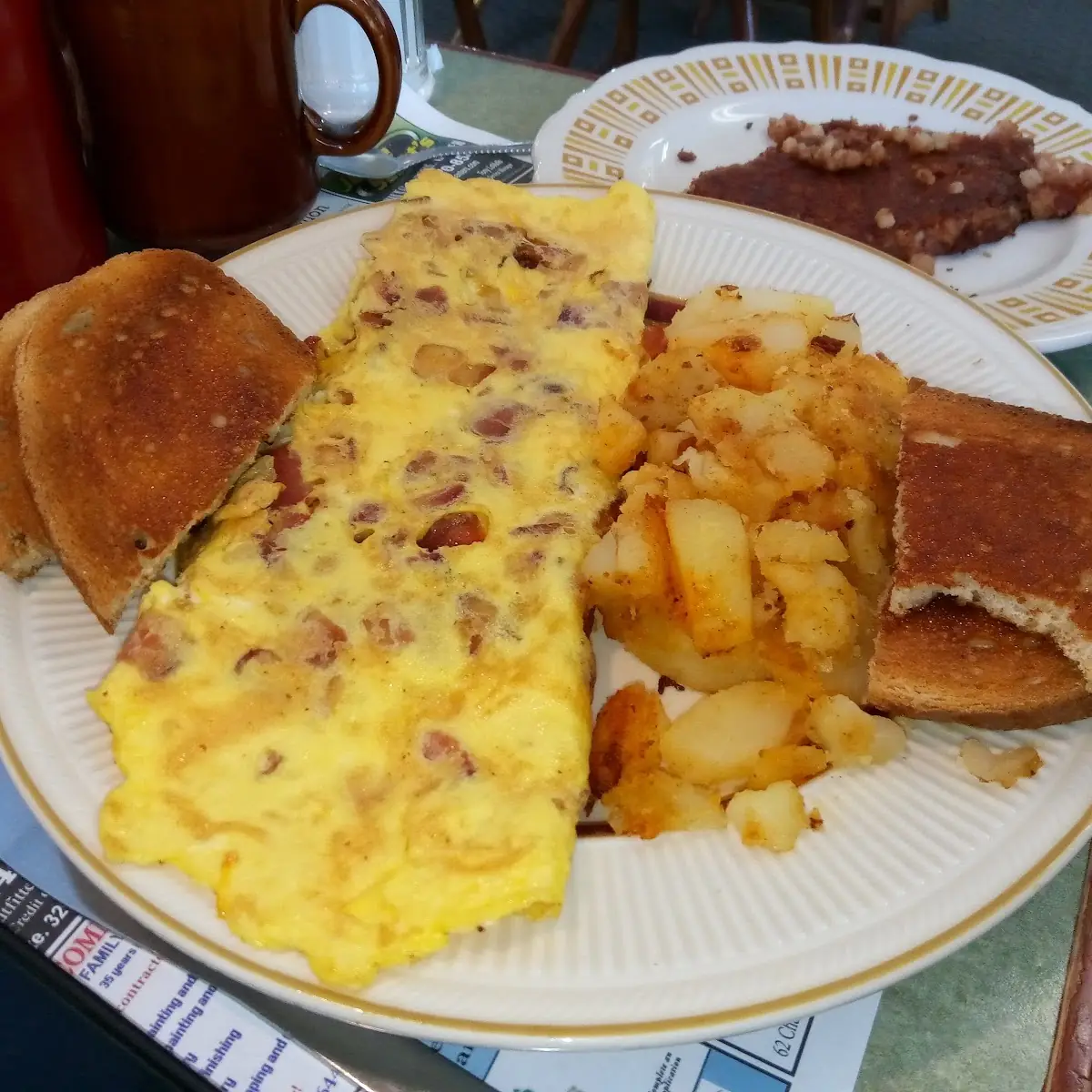 Bacon Cheddar Omelette