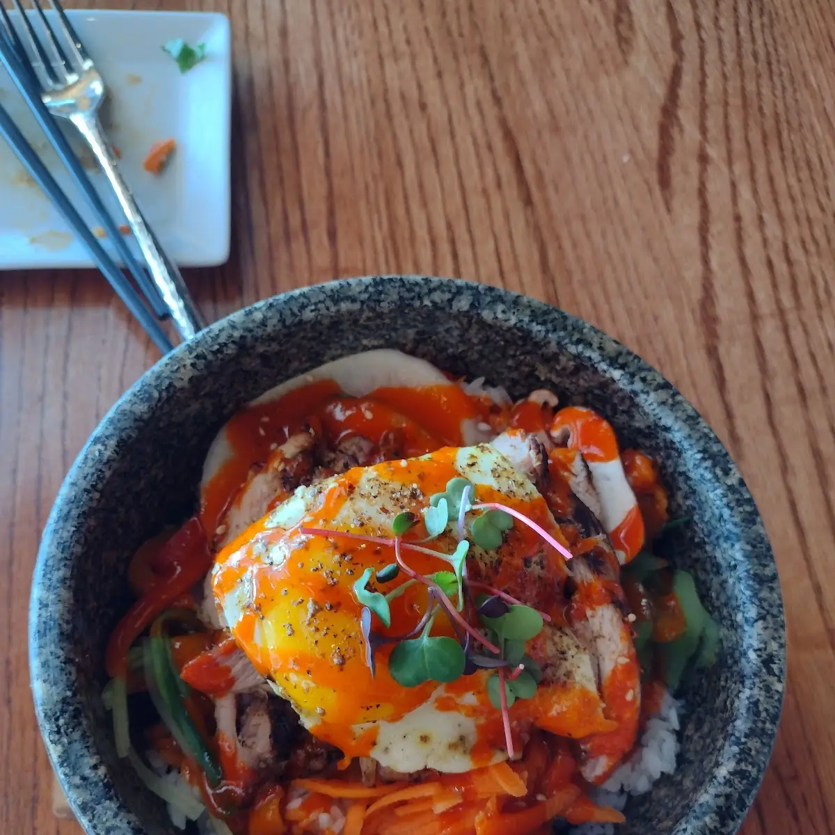 Vegan Chicken Bibimbap