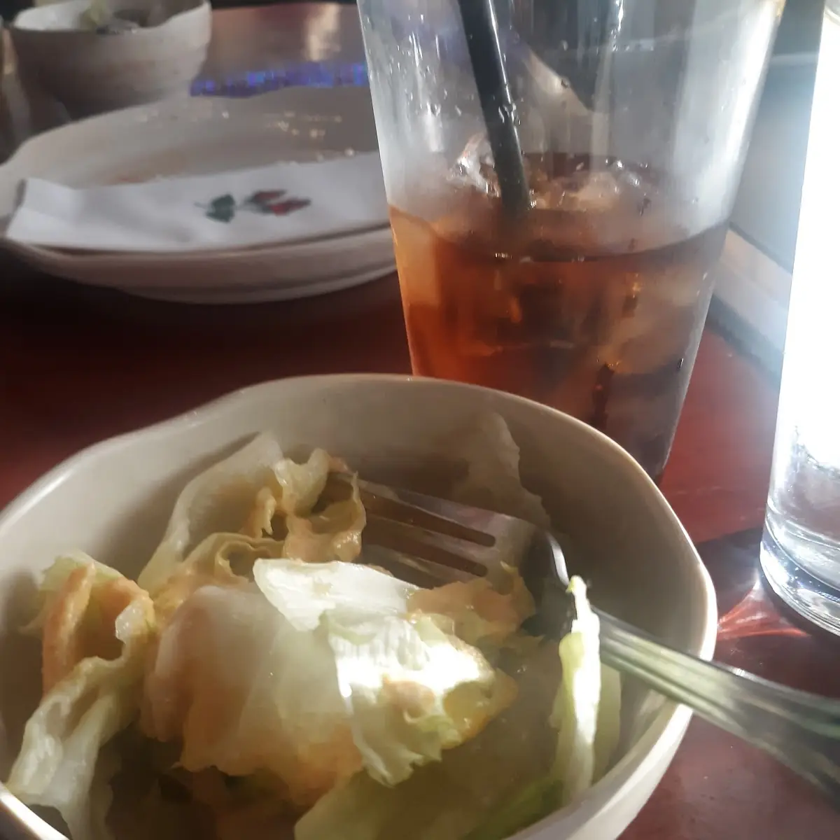 Salad with Ginger Dressing