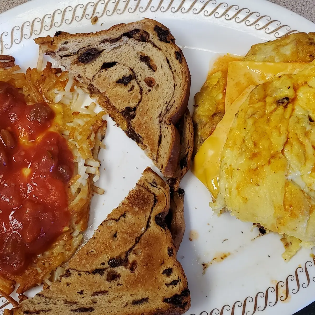 Ham and Cheese Omelette