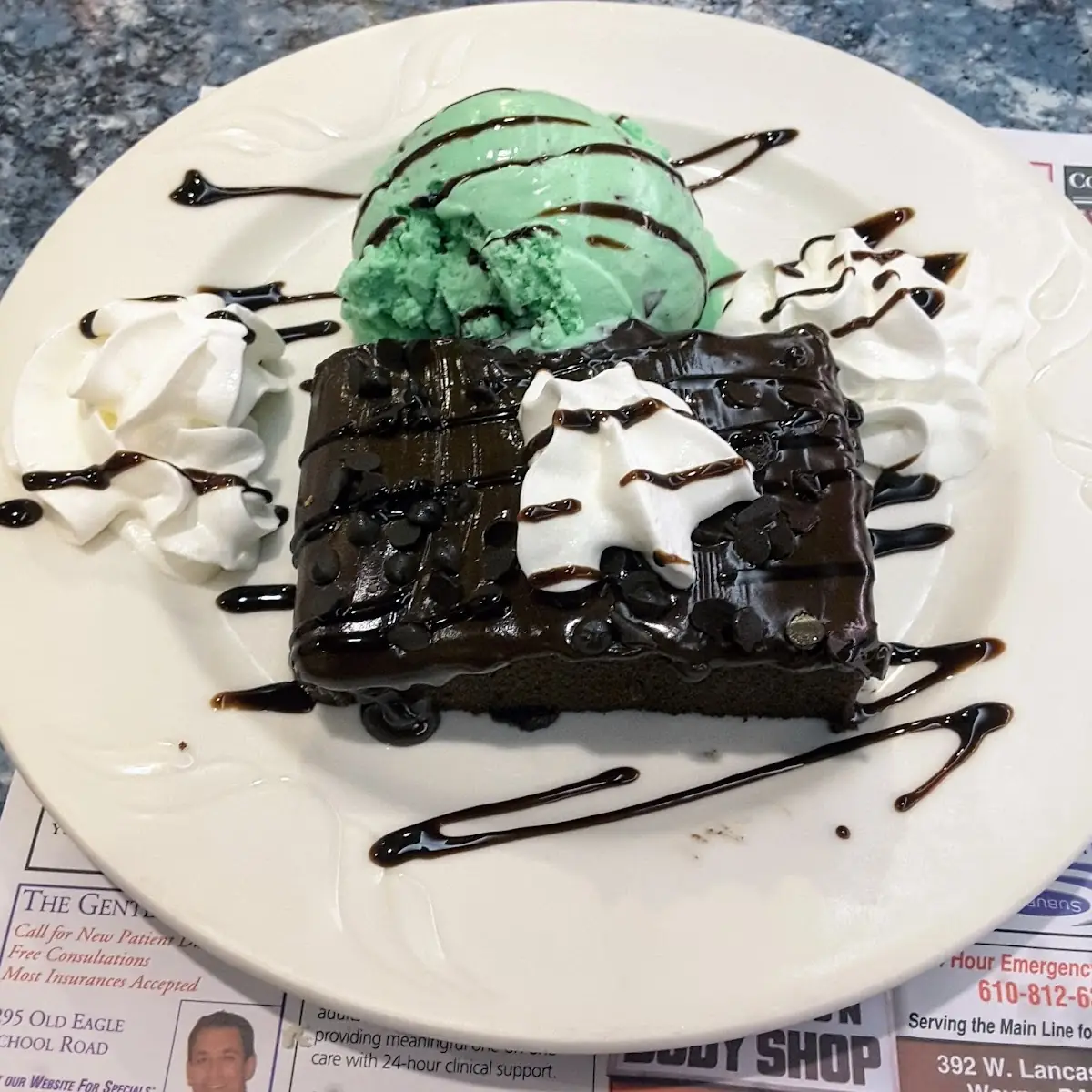 Brownie Sundae