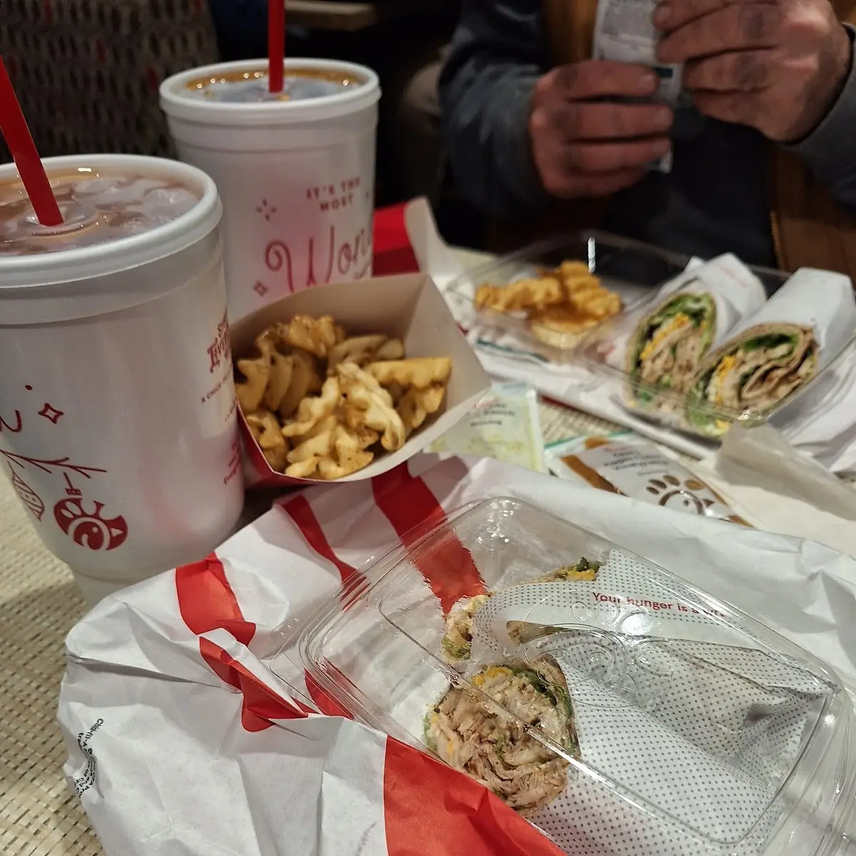 Cold Chicken Wrap