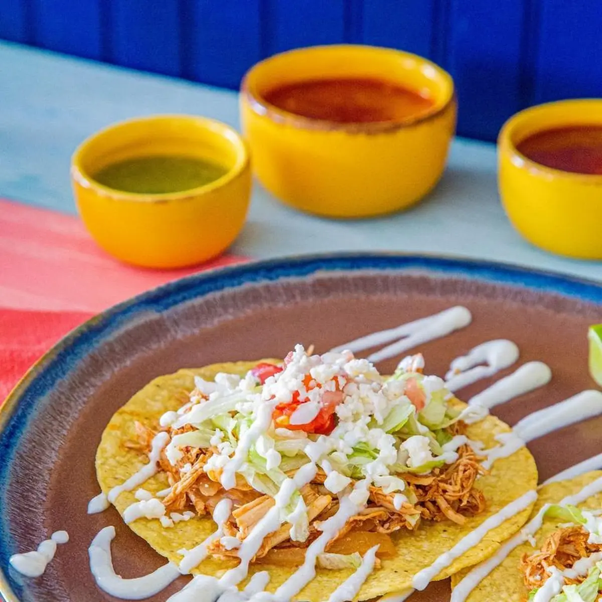 Crispy Chicken Tostada