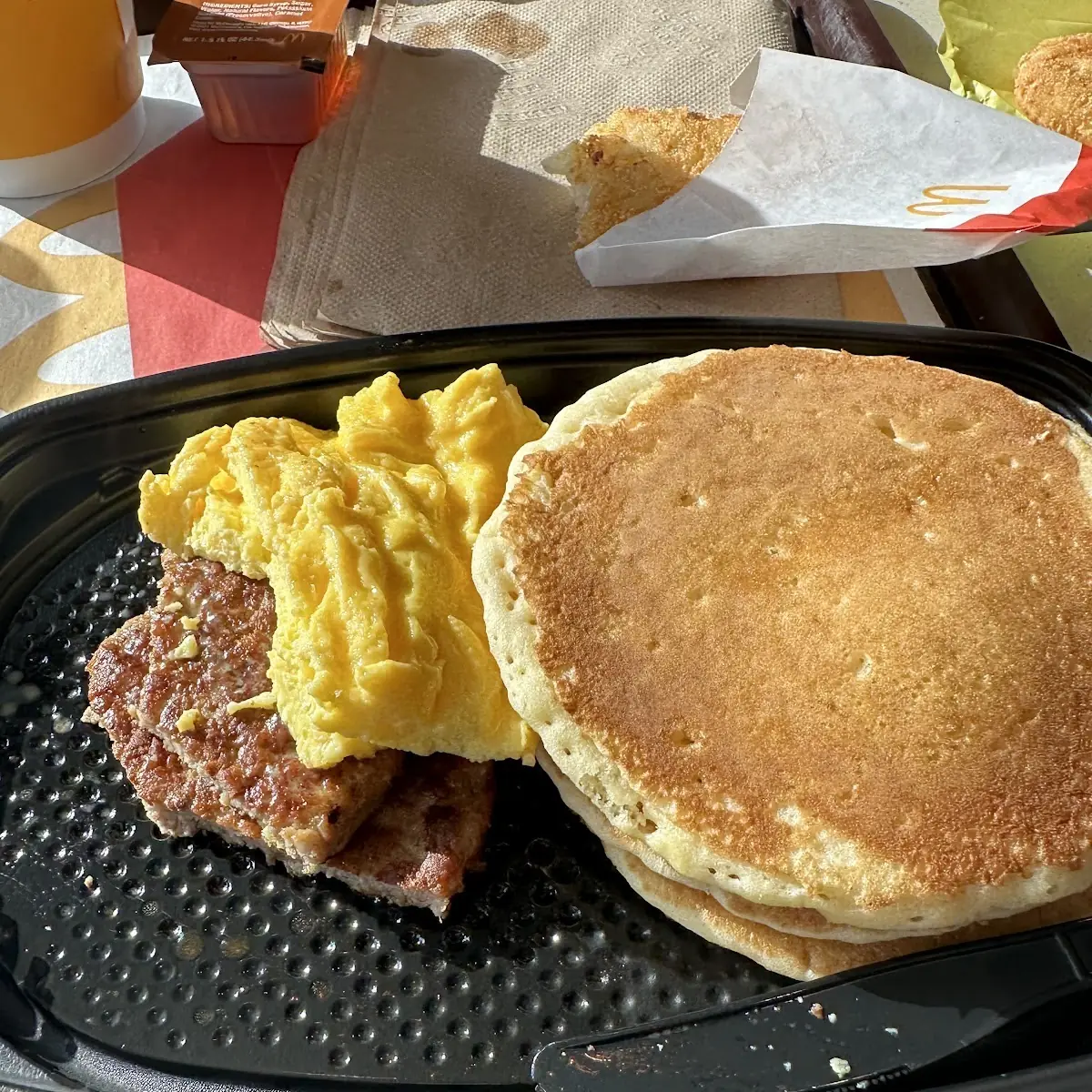 Big Breakfast with Steak & Hotcakes