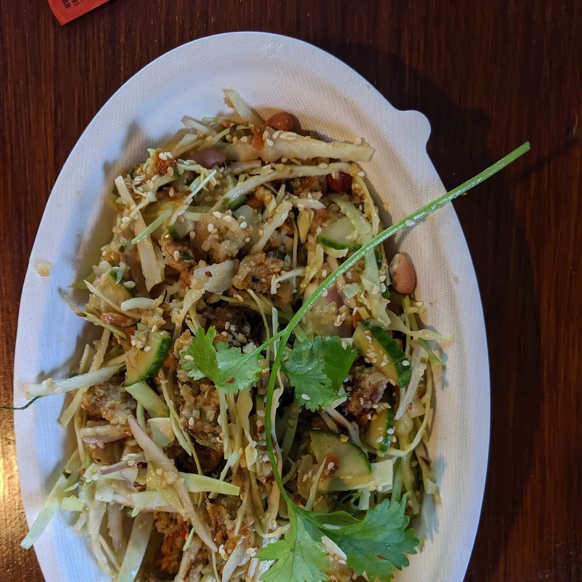 Burmese Falafel Salad