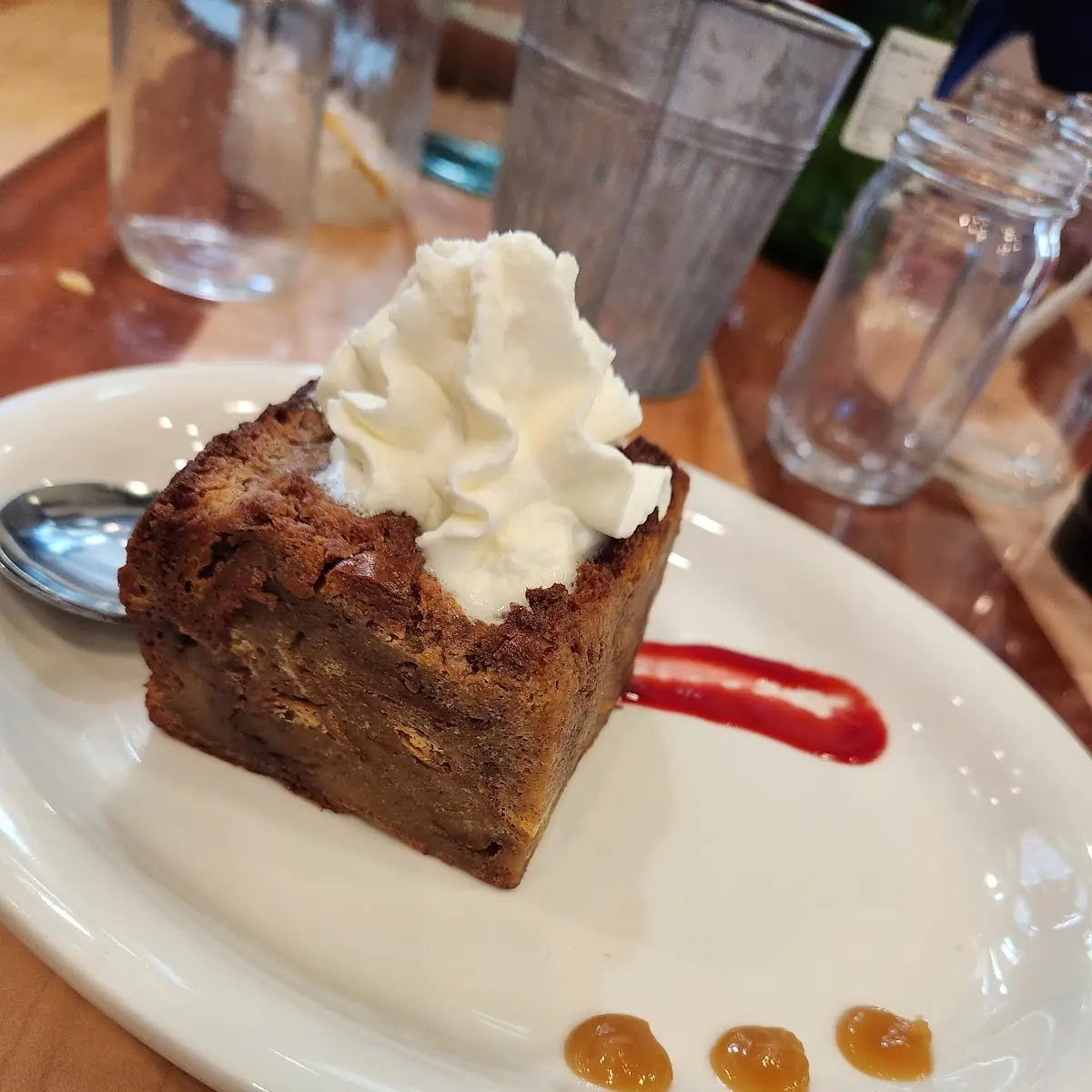Iced Coffee Bread Pudding