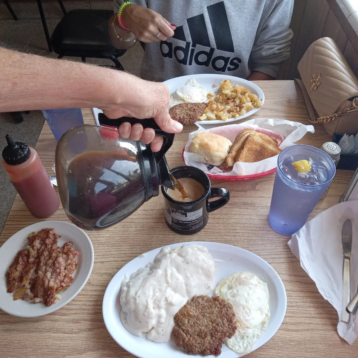 Biscuits and Gravy Corned Beef Hash