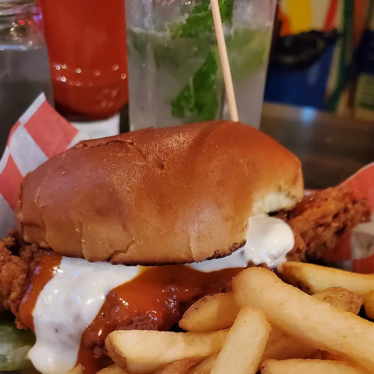 The Last Stop Buffalo Chicken Sandwich