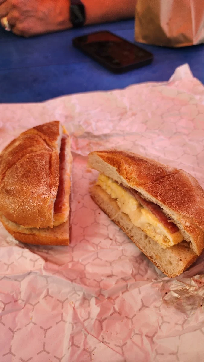 Taylor Ham Breakfast Sandwich