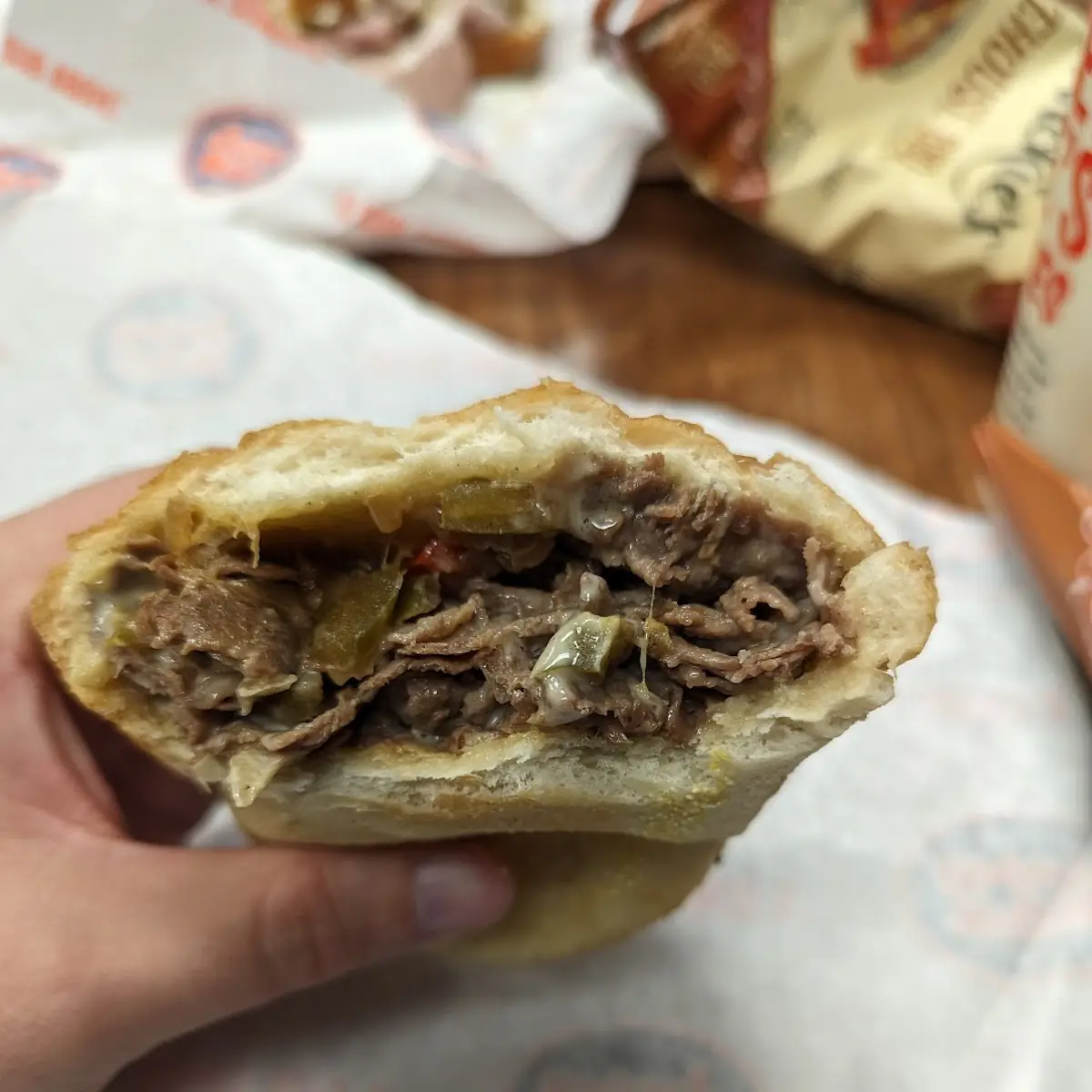 Philly Cheese Steak Sandwich