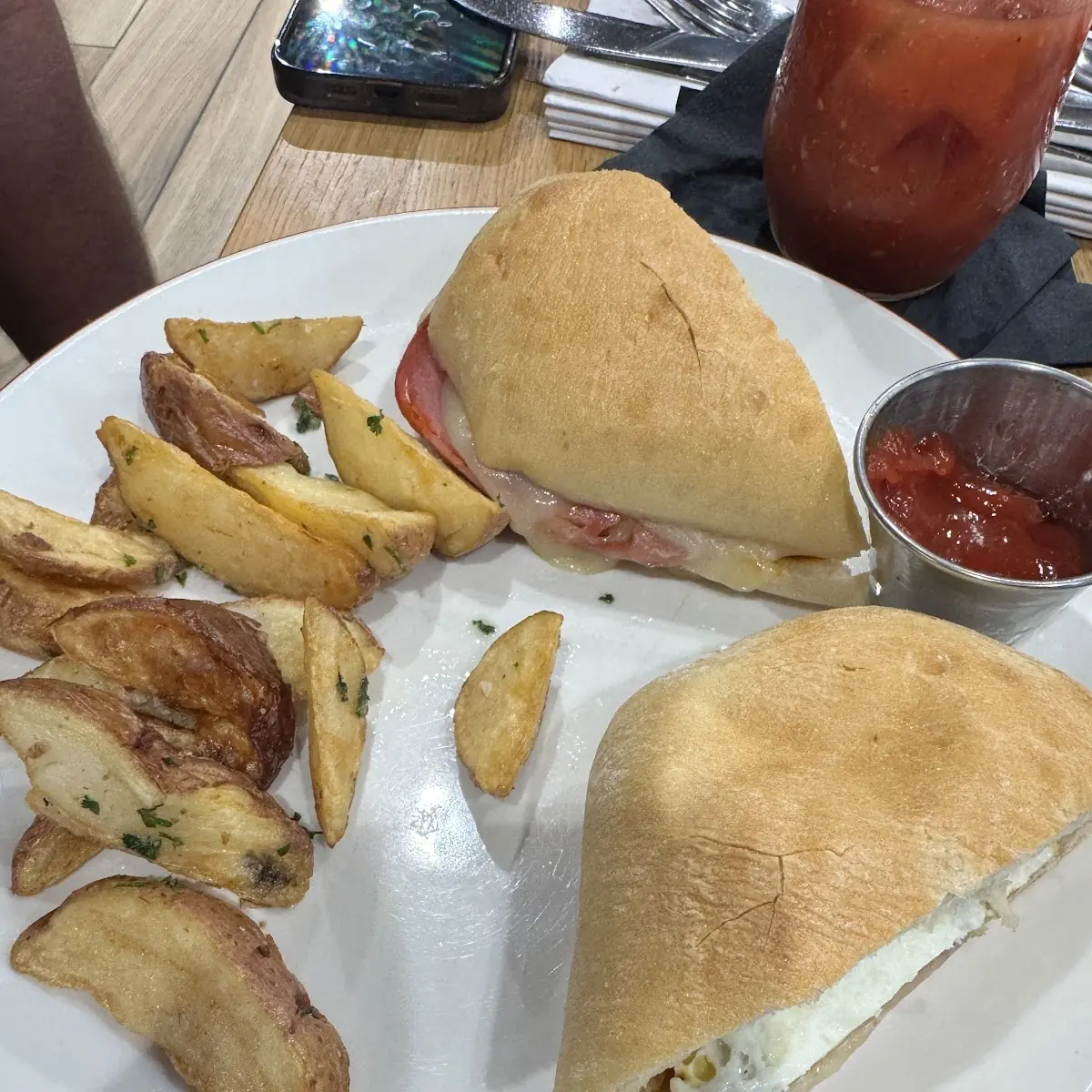 Spicy Ham Sandwich